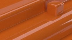 Laqué orange seventies