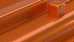 Métallisé orange seventies